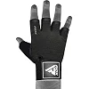 Перчатки для фитнеса RDX T2 Half Black PLUS