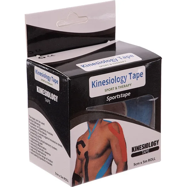 Кинезио тейп для лица и тела Kinesio tape SP-SPORT
 BC-0474-3_8
 3,8смх5м