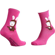 Носки LAPINS CRETINS LAPIN EN COSTUME KANGOUROU женские арт 13849251-8