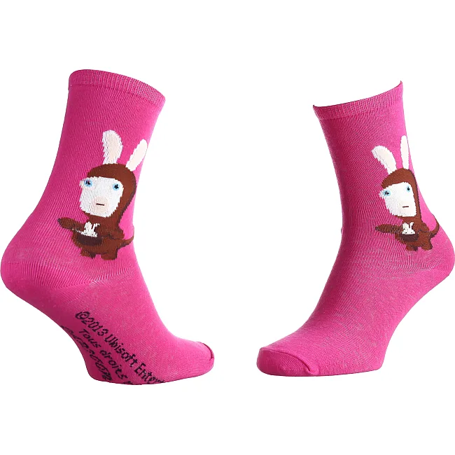 Носки LAPINS CRETINS LAPIN EN COSTUME KANGOUROU женские арт 13849251-8