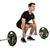 Накладки для подтягивания и тяги HAND GRIPS STRONG FRICTION EZOUS D-12 2шт (Черный-белый)