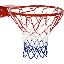 Баскетбольная сетка SPALDING 8279SPCN ALL WEATHER 1шт (Красный-белый-синий)