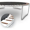 Батут OUTTEC Pumpkin с внутренней сеткой 12 футов 374 см черно-зеленый