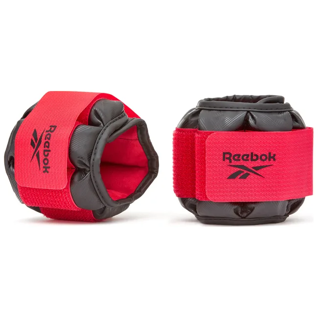 Утяжелители для лодыжки/запястия REEBOK Premium Ankle черный, красный 1.5 кг