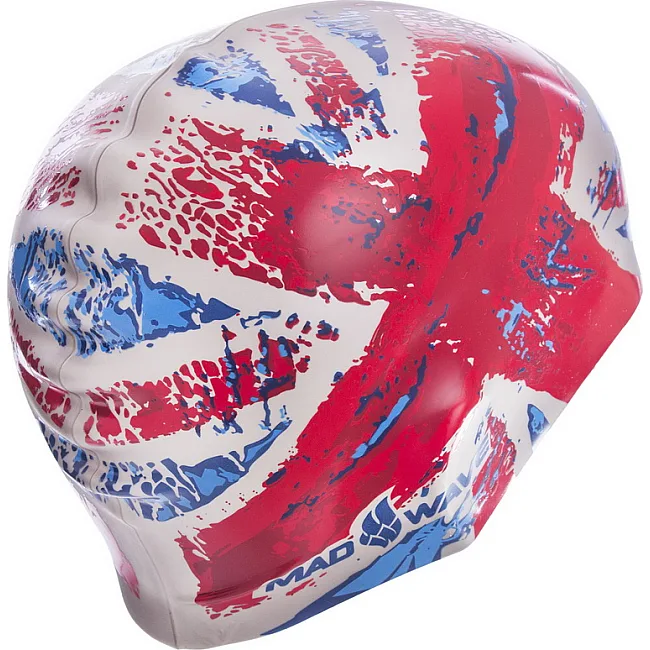 Шапочка для бассейна
 силиконовая для взрослых MADWAVE
 UK M055515