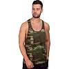 Майка борцовка мужская DOMINO ARMY N004 (Камуфляж)