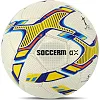 Футбольный мяч SOCCERMAX FB-8065 №5 PU (Белый-желтый)