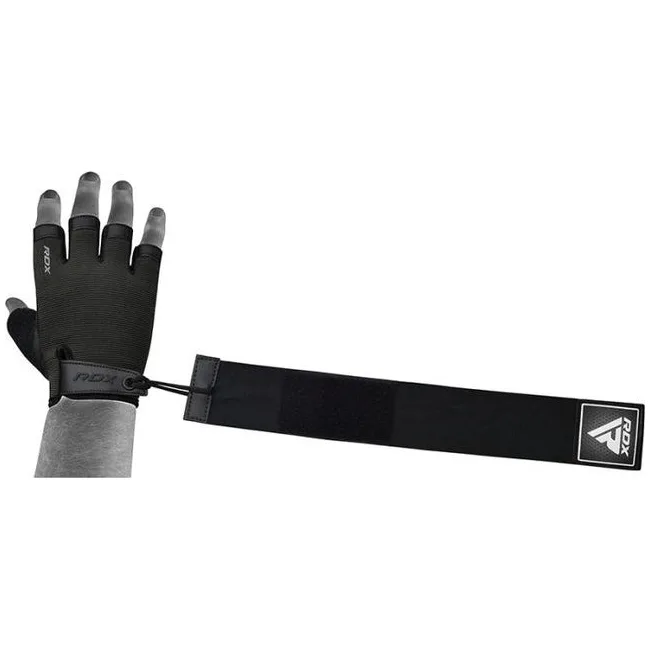 Перчатки для фитнеса RDX T2 Half Black PLUS
