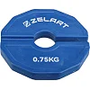 Блины диски сменные резиновые Rubber Change Plates ZELART
 TA-1692-0_75 0,75кг
