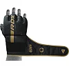 Перчатки для ММА RDX F6 KARA Matte Golden