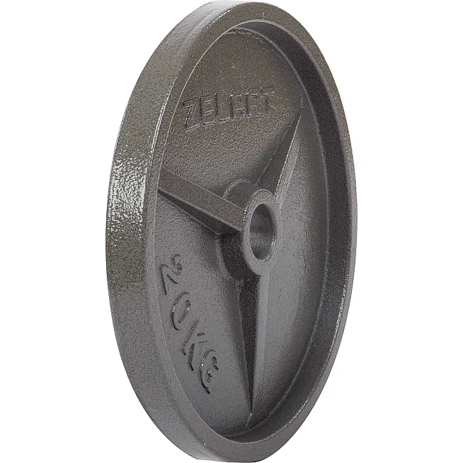 Блины диски стальные окрашенные ZELART
 TA-7792-20 52мм 20кг