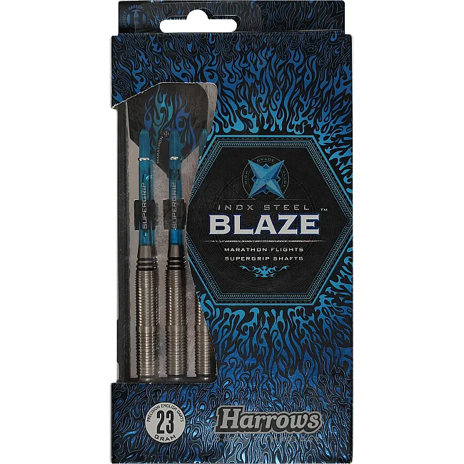 Дротики для дартса
 цилиндрические HARROWS
 BLAZE BD821 22гр 3шт