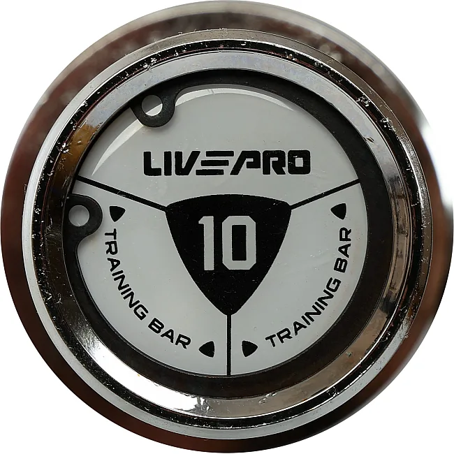 Гриф для штанги
 хромированный Олимпийский прямой LiveUp LP8054 длина 1,2м ø50мм