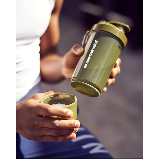 Спортивний шейкер SMARTSHAKE Original2GO One 800ml Army Green