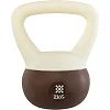 Гиря мягкая BLOOM SOFT KETTLEBELL LB7012-2 вес 2кг (Белый-коричневый)