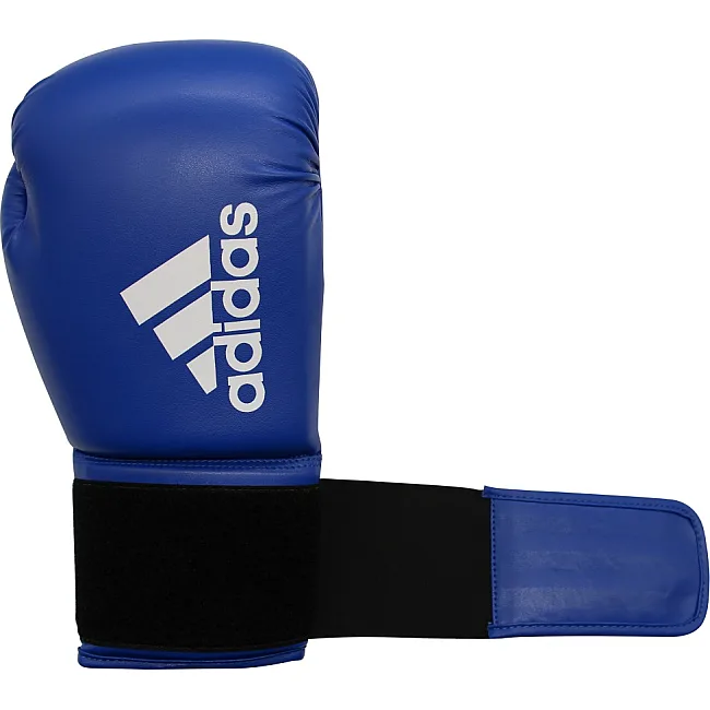 Рукавиці боксерські Adidas Hybrid 100 (синьо-білий, ADIH100SMU)