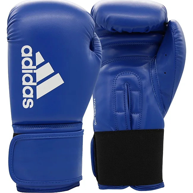 Рукавиці боксерські Adidas Hybrid 100 (синьо-білий, ADIH100SMU)