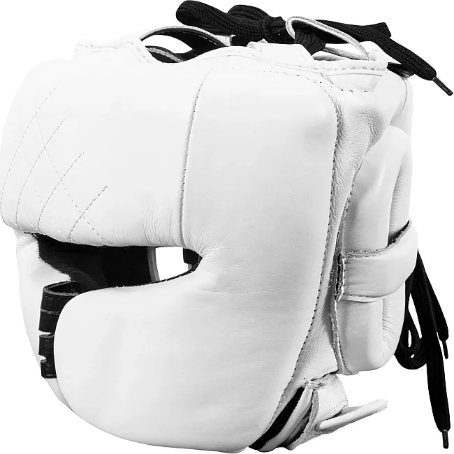 Боксерський шолом TITLE Boxing Ko-Vert White