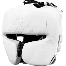 Боксерский шлем TITLE Boxing Ko-Vert White