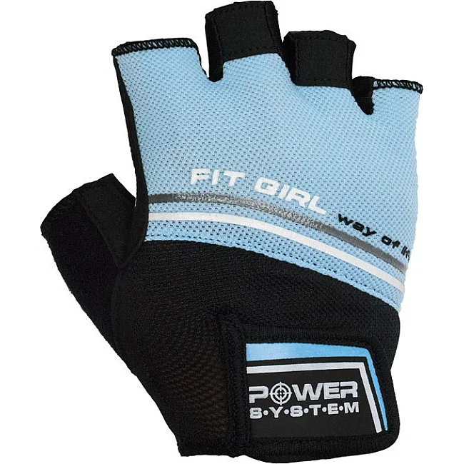 Фітнес рукавиці POWER SYSTEM PS-2920 Fit Girl Evo Blue