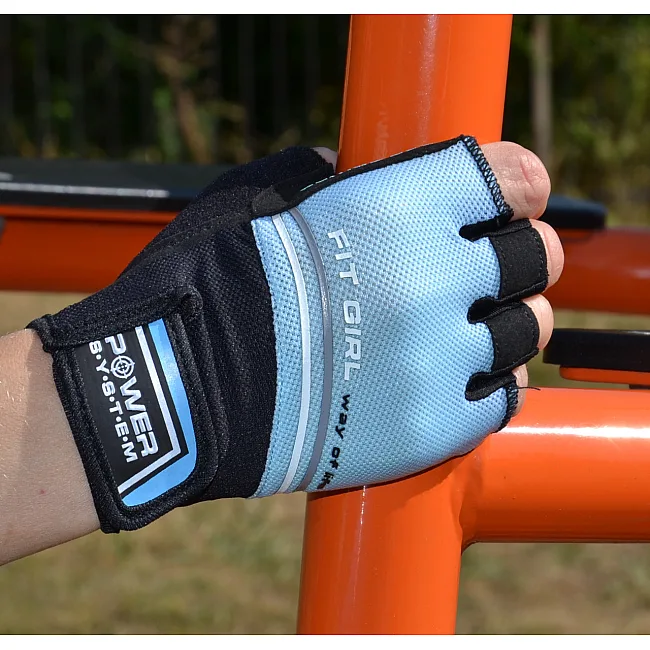 Фітнес рукавиці POWER SYSTEM PS-2920 Fit Girl Evo Blue