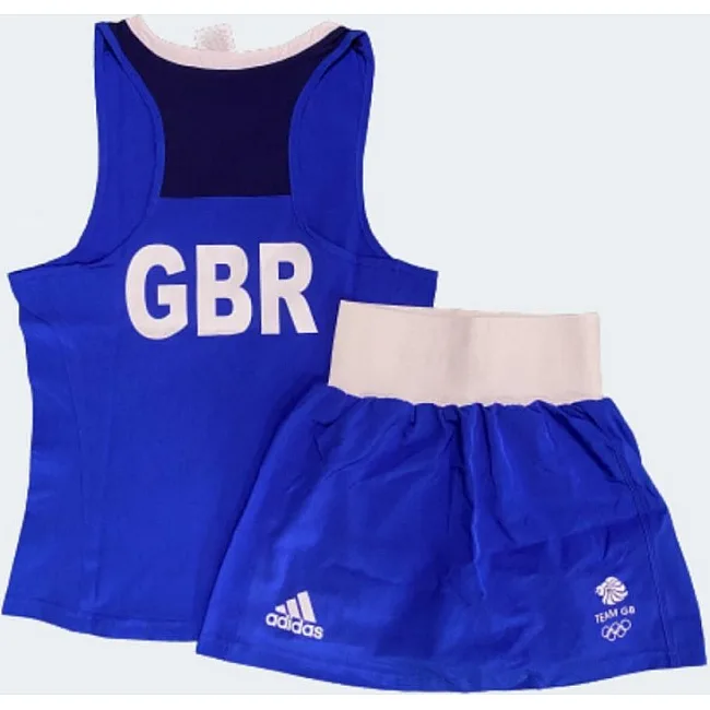 Жіноча форма для боксу Olympic Woman GBR (синій) ADIDAS ADI AIBA20TWADI AIBA20SKW