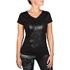 Женская футболка VENUM Santa Muerte 3.0 Black Black