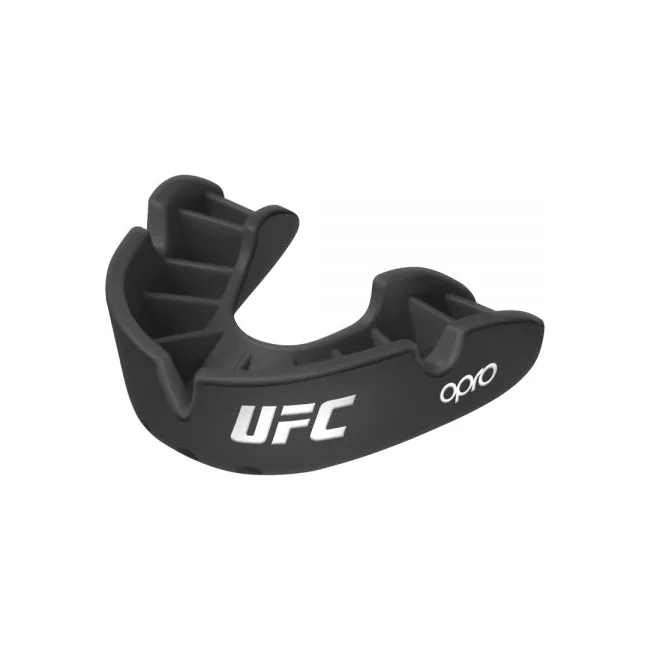 Капа для боксу для дітей OPRO Self-Fit UFC Full Pack Junior Bronze Black