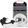 Подростковая капа для бокса Silver (белый-черный) OPRO 2223004