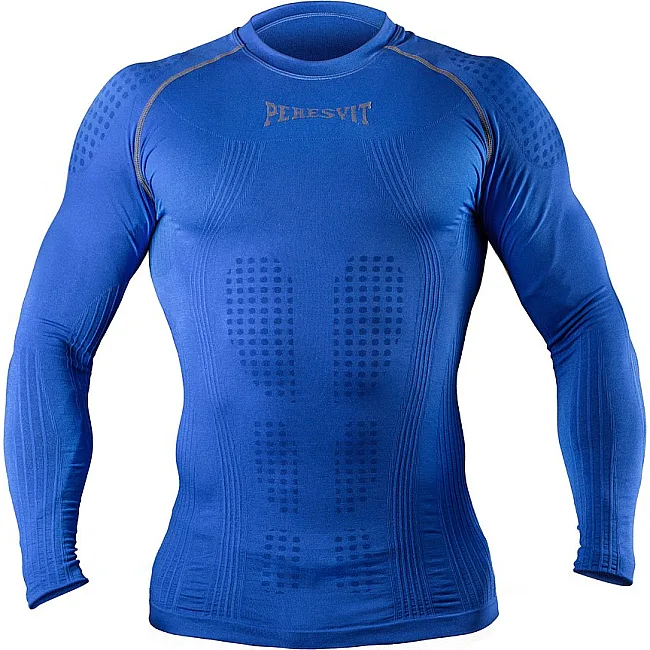 Компрессионная футболка с длинным рукавом Peresvit 3D Performance Rush Compression T-Shirt Royal