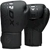 Перчатки для бокса RDX Matte Black