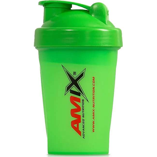Пластиковый шейкер Amix Shaker Mini 400ml Neon Green