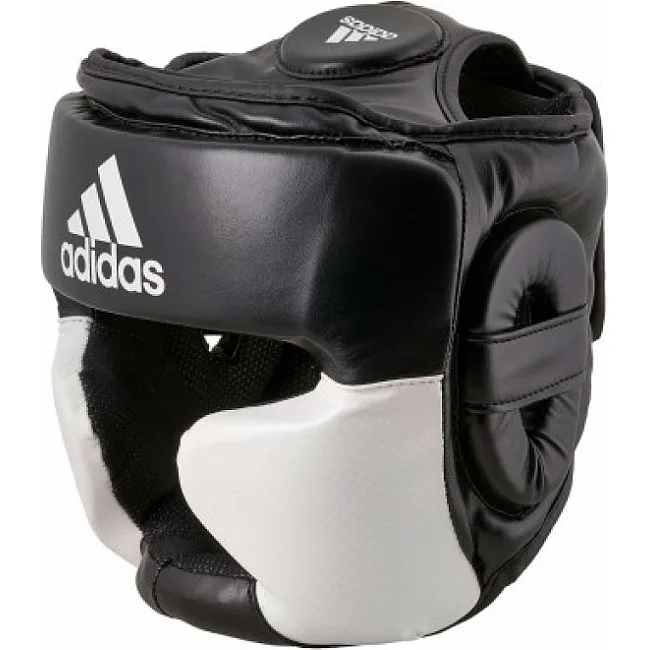 Шлем для бокса тренировочный Response Standart (черный-белый) ADIDAS ADIBHG023
