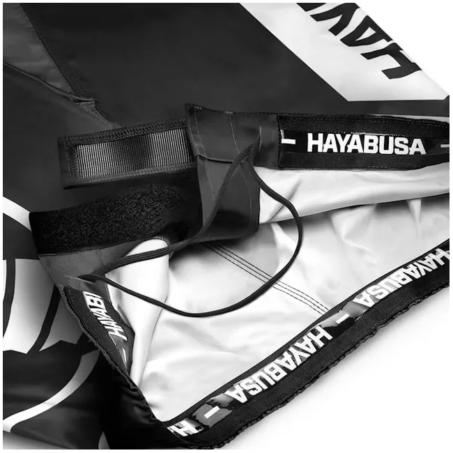 Шорты для ММА HAYABUSA Icon Mid-Thigh MMA Black White