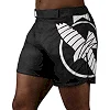 Шорты для ММА HAYABUSA Icon Mid-Thigh MMA Black White