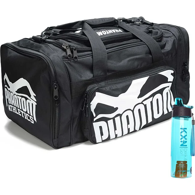 Спортивная сумка PHANTOM Team Tactic Black (80л.) (бутылка в подарок)