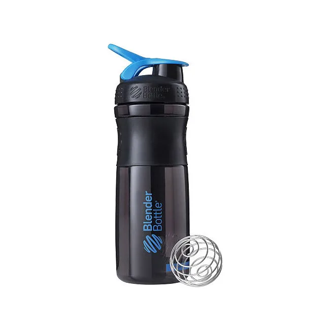 Спортивный шейкер-бутылка BLENDERBOTTLE SportMixer Flip 28oz/820мл Black/Cyan