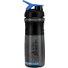 Спортивный шейкер-бутылка BLENDERBOTTLE SportMixer Flip 28oz/820мл Black/Cyan