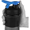 Спортивный шейкер-бутылка BLENDERBOTTLE SportMixer Flip 28oz/820мл Black/Cyan