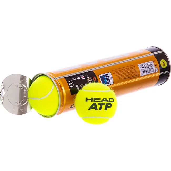 Тенісний м'яч HEAD ATP METAL CAN 570314 4шт