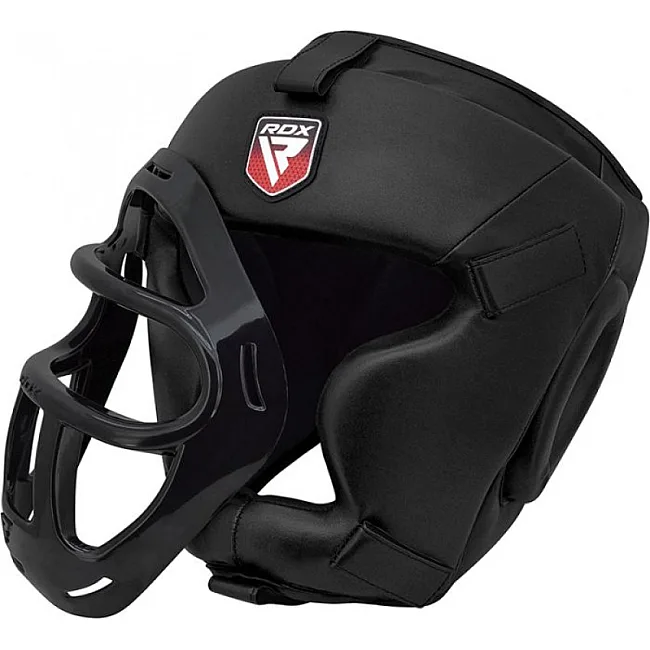 Тренировочный шлем для бокса RDX Guard Black S