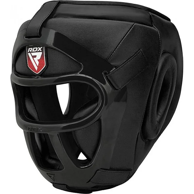 Тренировочный шлем для бокса RDX Guard Black S