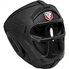 Тренировочный шлем для бокса RDX Guard Black S