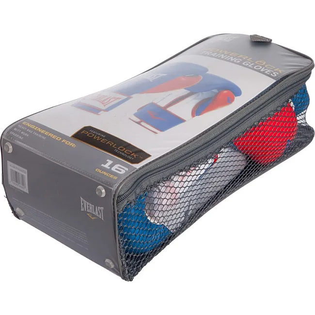Боксерские перчатки EVERLAST POWERLOCK P00000728 16 унций