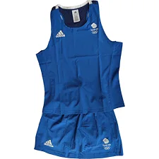 Женская форма для бокса Olympic Woman GBR (синий) ADIDAS ADI AIBA20TWADI AIBA20SKW