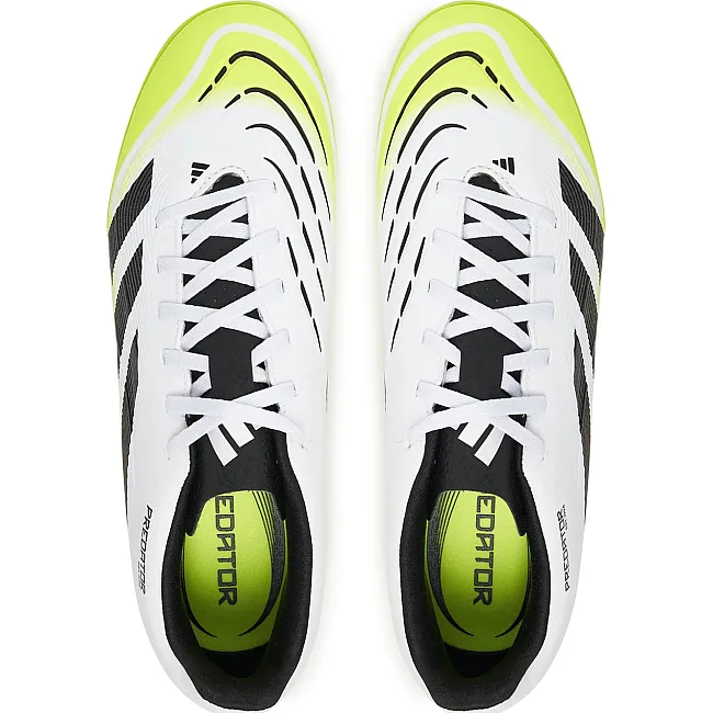Сороконожки ADIDAS PREDATOR CLUB TF белый, черный, зеленый