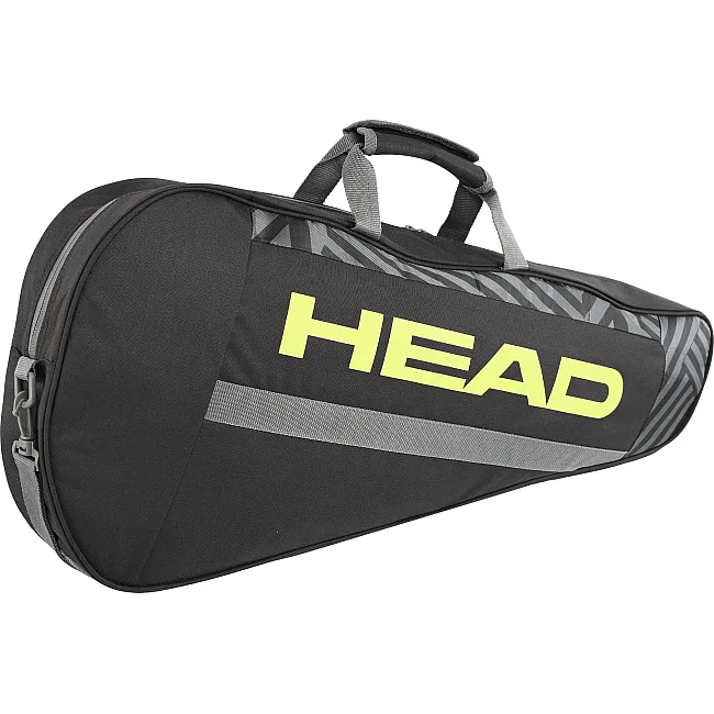 Чохол для ракетки великого тенісу HEAD Base 261423 (Чорний жовтий)
