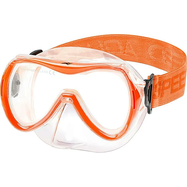 Маска для дайвинга Aqua Speed ALIZE FS 61094 оранжевый (для детей) One Size