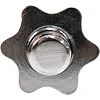 Гриф для штанги хромированный EZ-образный с замками MDbuddy TA-9757-28 (Хром)