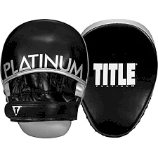 Лапи боксерські TITLE Platinum Prolific Punch Mitts Black/Silver